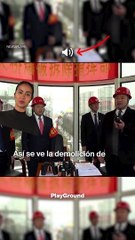 Así se ve la demolición de un puente de 280 metros de largo