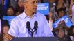 Barack Obama campaigns for Hillary Clinton in Las Vegas