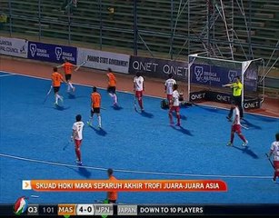 Skuad hoki mara separuh akhir Trofi Juara-Juara Asia