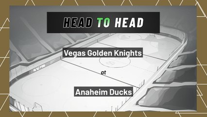 Vegas Golden Knights At Anaheim Ducks: First Period Moneyline, March 4, 2022