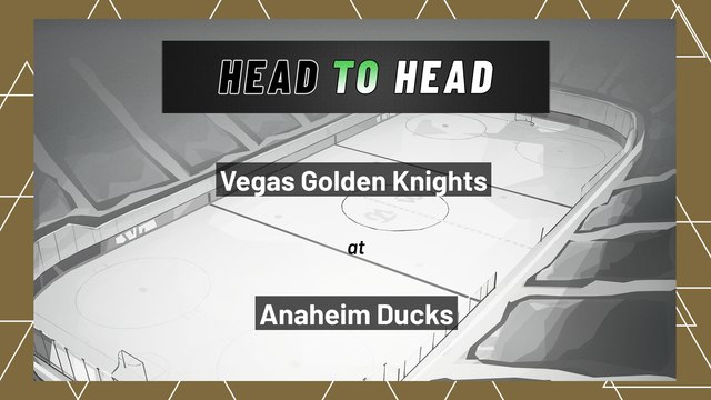 Vegas Golden Knights At Anaheim Ducks: First Period Moneyline, March 4, 2022