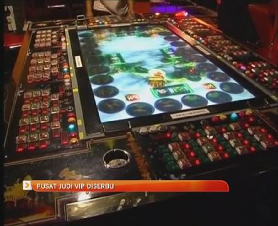 Pusat judi VIP diserbu