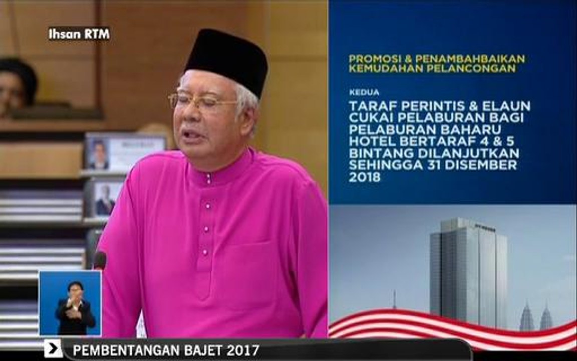 Bajet 2017: Pelancongan