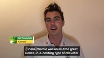 Warne a 'once-in-a-century' cricketer, says Pat Cummins
