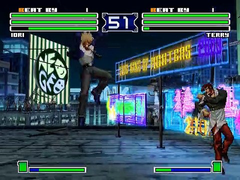 The King of Fighters 2003 online multiplayer - ps2