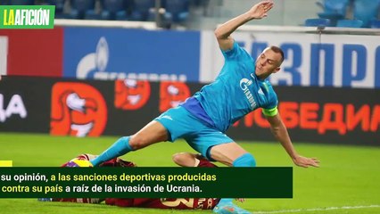 Ruso Artem Dzyuba responde a férrea crítica del ucraniano Andriy Yarmolenko