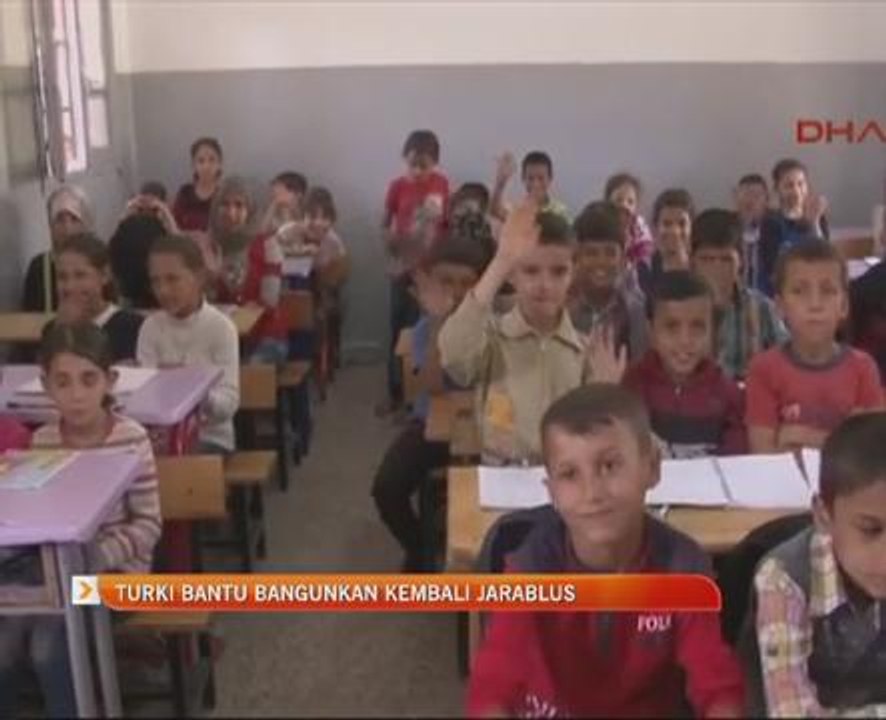 Turki bantu bangunkan kembali Jarablus