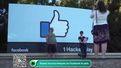Rússia anuncia bloqueio do Facebook no país