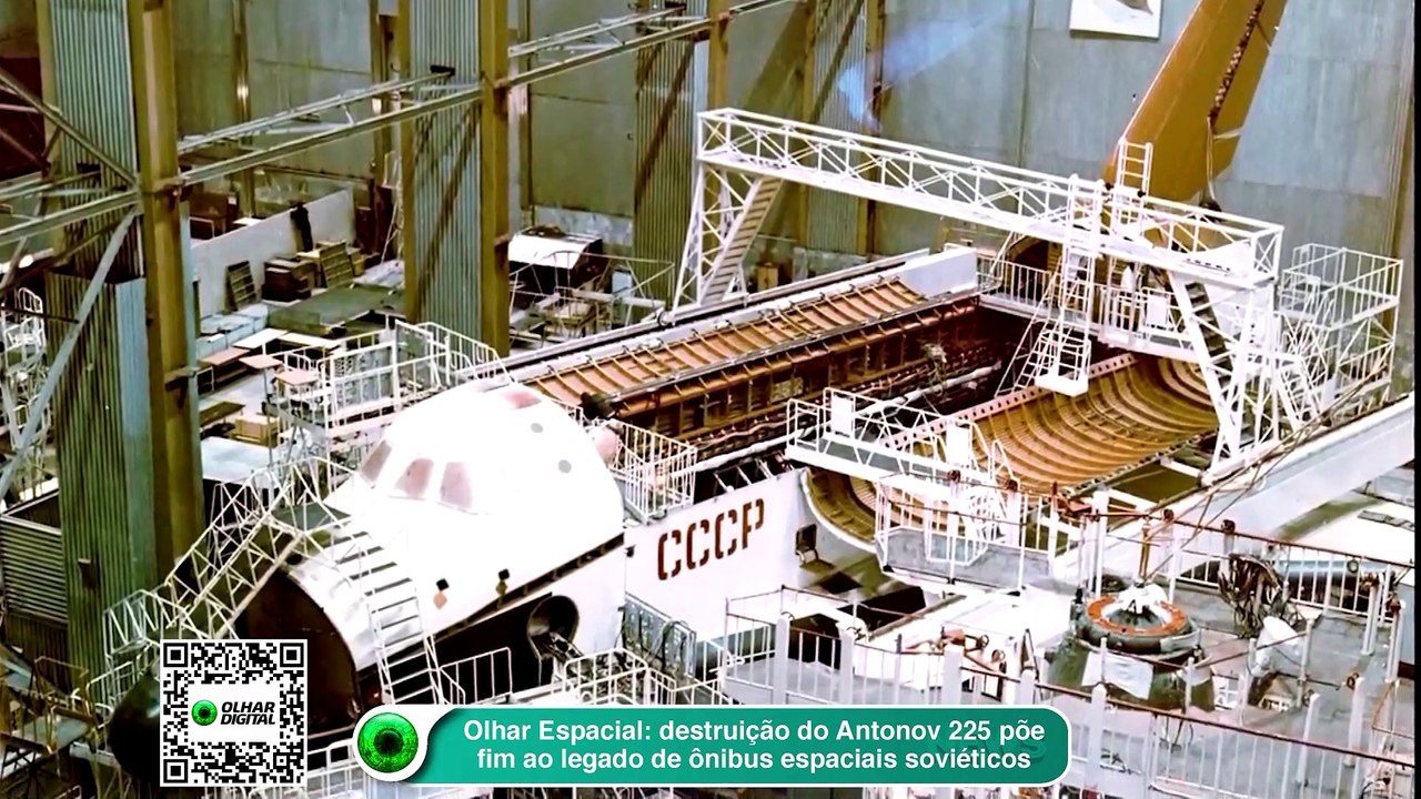 Olhar Espacial destruição do Antonov 225 põe fi...