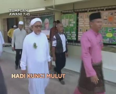 AWANI 7:45 malam ini: Abdul Hadi kunci mulut dan undang-undang tidak pilih warna