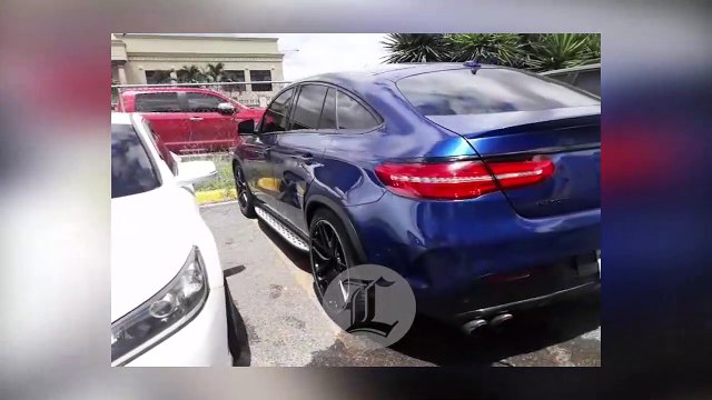 Los vehículos decomisados en la operación Discovery