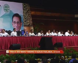 PRU 14: MIC mahu tanding 9 kerusi Parlimen, 19 DUN