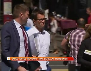 Gable Tostee mengaku tidak bersalah membunuh