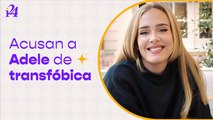 Acusan a Adele de transfóbica por decir que le gusta “ser mujer” en una entrega de premios