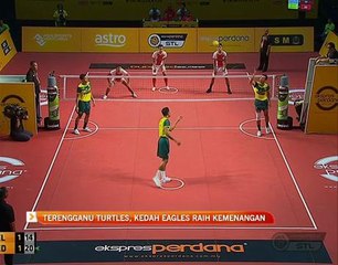 Terengganu Turtles,  Kedah Eagles  bangkit raih kemenangan