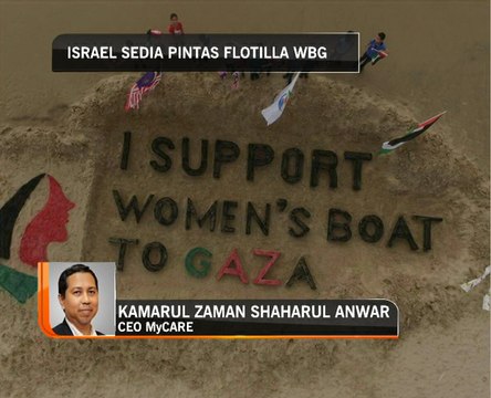 Israel sedia pintas Flotilla WBG