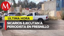 Asesinan a reportero en Fresnillo, Zacatecas; gobernador condena el ataque