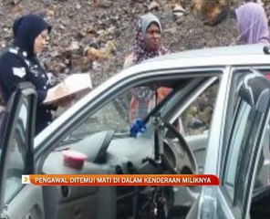 Pengawal ditemui mati di dalam kenderaan miliknya