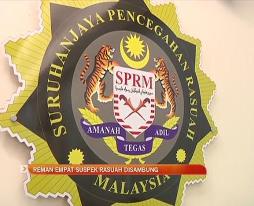 Reman empat suspek rasuah disambung