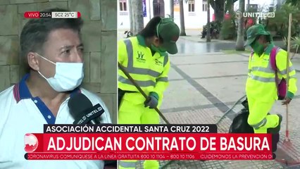 La empresa Asociación Accidental Santa Cruz 2022 se adjudica contrato de basura por ocho años