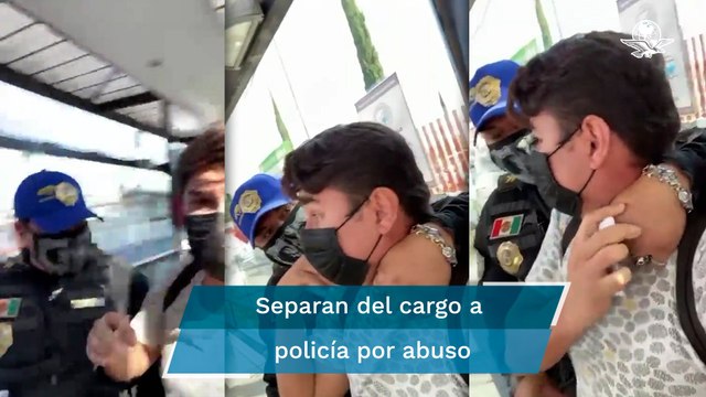 Agrede policía a joven con discapacidad auditiva en el Metrobús