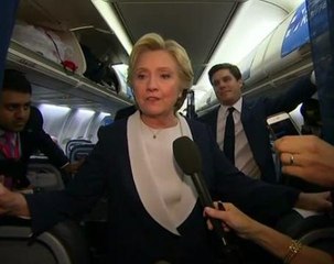 Clinton says Trump "not fit to be president"
