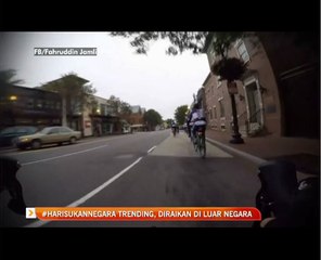 #Harisukannegara trending, diraikan di luar negara