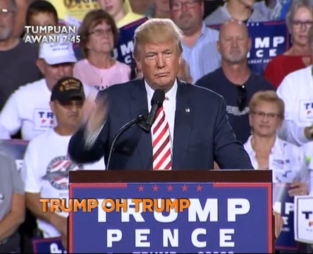 AWANI 7:45 malam ini: KJ kecam penyokong Baju Merah dan Donald Trump oh Donald Trump