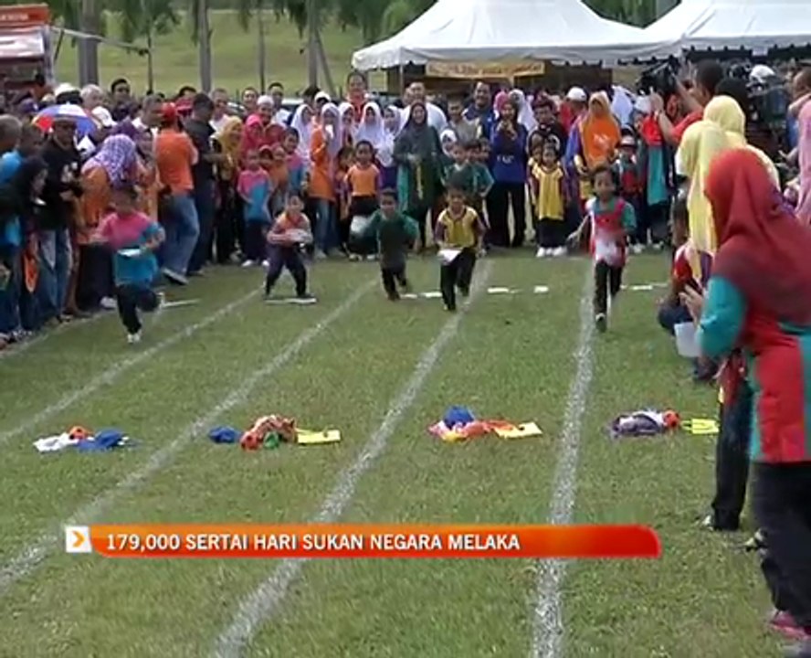 179,000 sertai Hari Sukan Negara Melaka