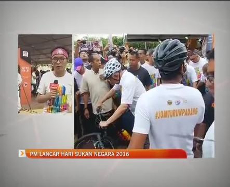 PM lancar hari Sukan Negara 2016