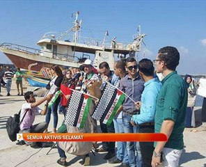 Penahanan kapal Zaytouna-Oliva: Semua aktivis selamat