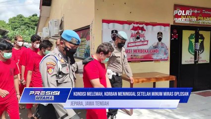 Polres Jepara Kembali Ungkap Kasus Miras Oplosan Yang Akibatkan Korban Meninggal