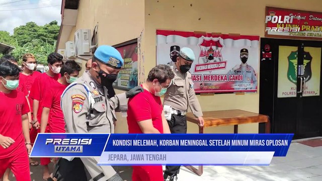 Polres Jepara Kembali Ungkap Kasus Miras Oplosan Yang Akibatkan Korban Meninggal