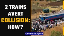 Trains avert collision, Railway Minister on board demo train for Kavach | Oneindia News