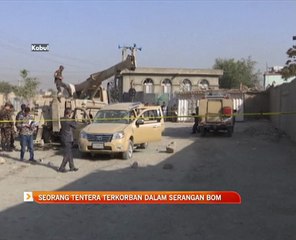 Seorang tentera terkorban dalam serangan bom