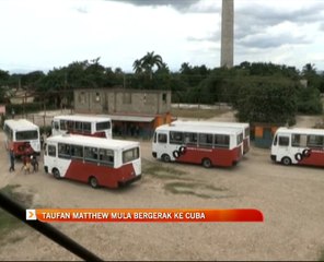 Taufan Matthew mula bergerak ke Cuba