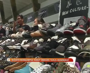 Budaya mengumpul kasut Snikers terus meningkat