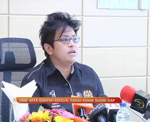Draft Akta Jenayah Seksual Kanak-Kanak sudah siap