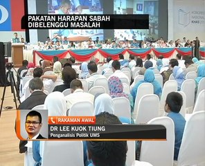 Blok pembangkang Sabah pula dibelenggu masalah