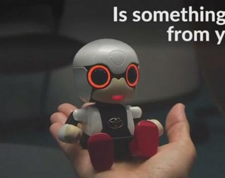 Toyota baby robot designed to comfort Japan's lonely