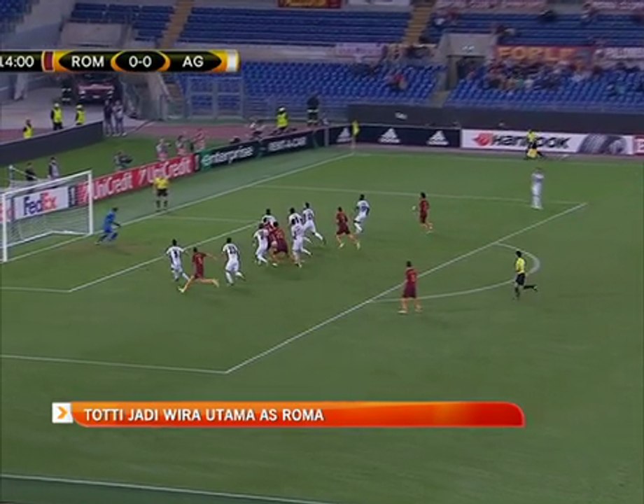 Francesco Totti wira utama AS Roma