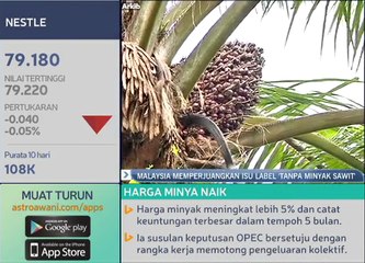 Malaysia memperjuangkan isu label 'tanpa minyak sawit'