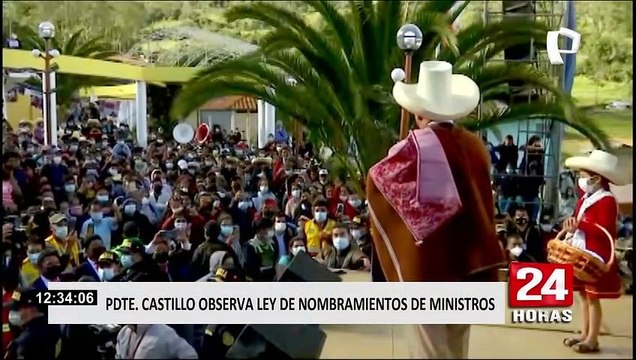 Presidente observa ley que establece requisitos para nombrar ministros y viceministros