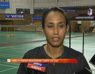 Amelia Alicia Anscelly hadapi kesukaran tanpa Soong Fie Cho