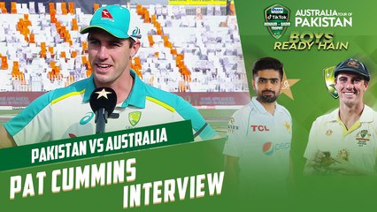 Pat Cummins on Shane Warne, and his plans for Day two. #BoysReadyHain l #PAKvAUS | MM2T