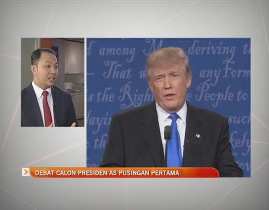 Debat calon Presiden AS pusingan pertama