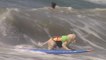 Surf's up at annual dog surfing day in Huntington Beach