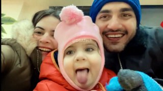 Aiman khan and Minal khan Enjoying Winter Vacation in Maree With Family