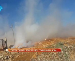 Tentera pakatan gempur kubu pemberontak Syria
