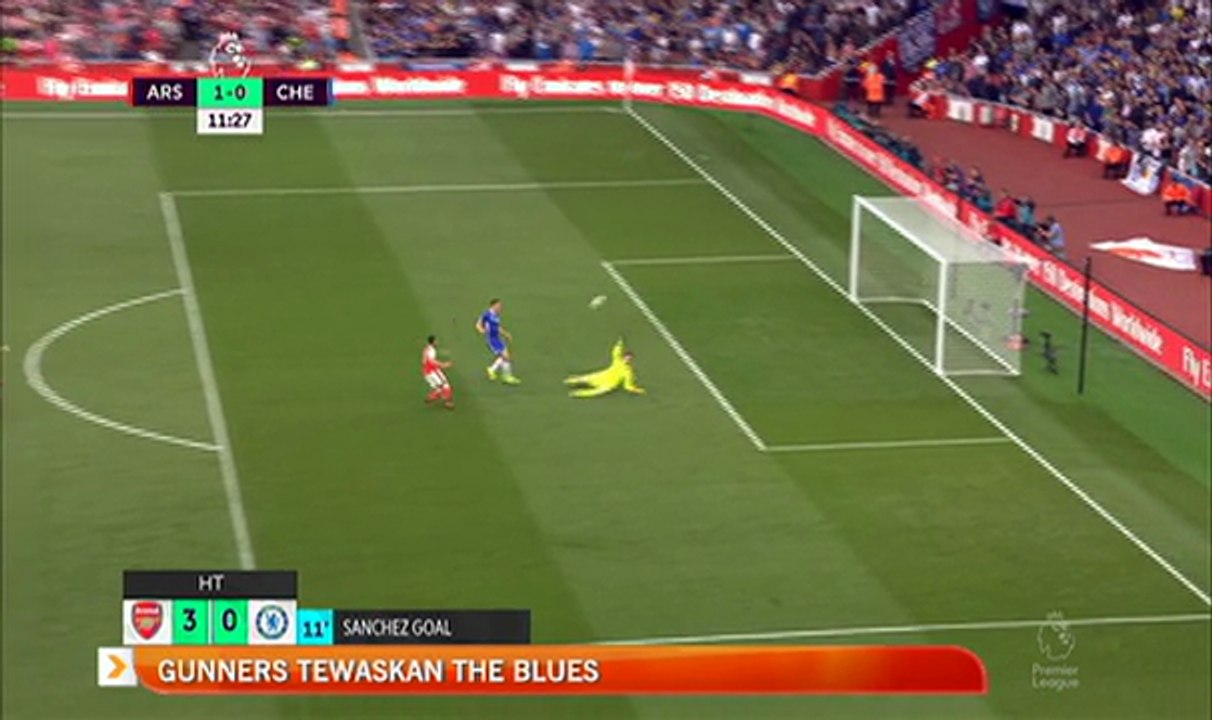 Gunners tewaskan The Blues